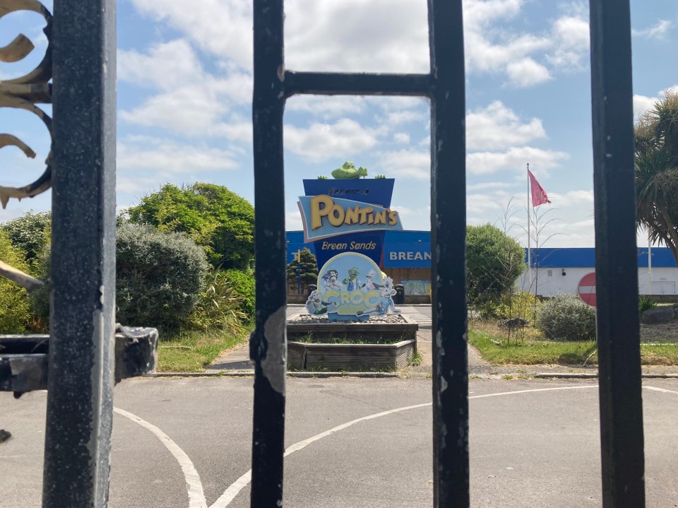 The Pontins resort used to bring thousands of tourists to Brean in Somerset