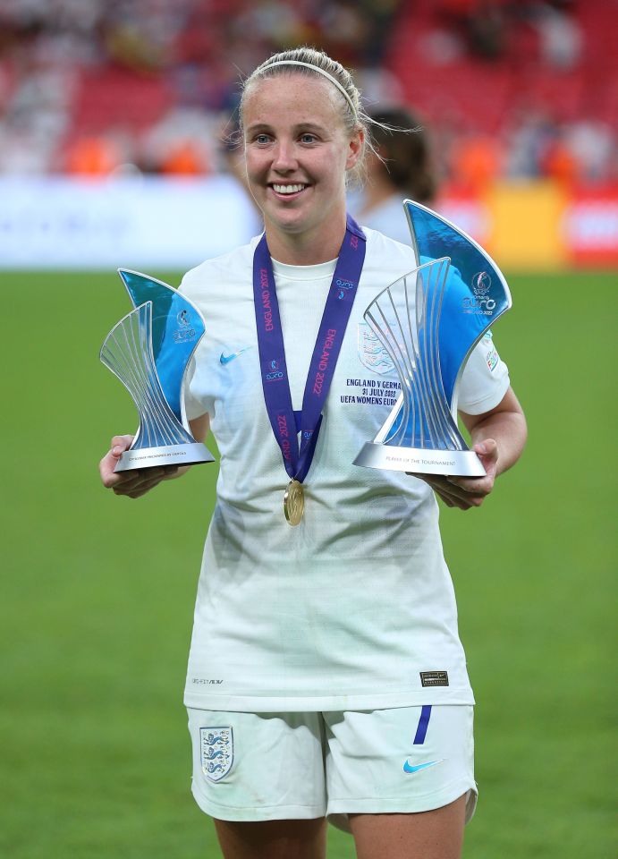 She won the Golden Boot and Player of the Tournament award