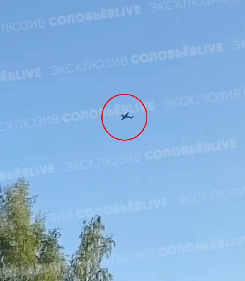 The drones flew low and close to Moscow