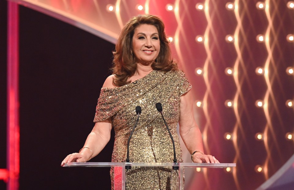 Jane hosted The British Soap Awards on Saturday night, with the ceremony airing tonight