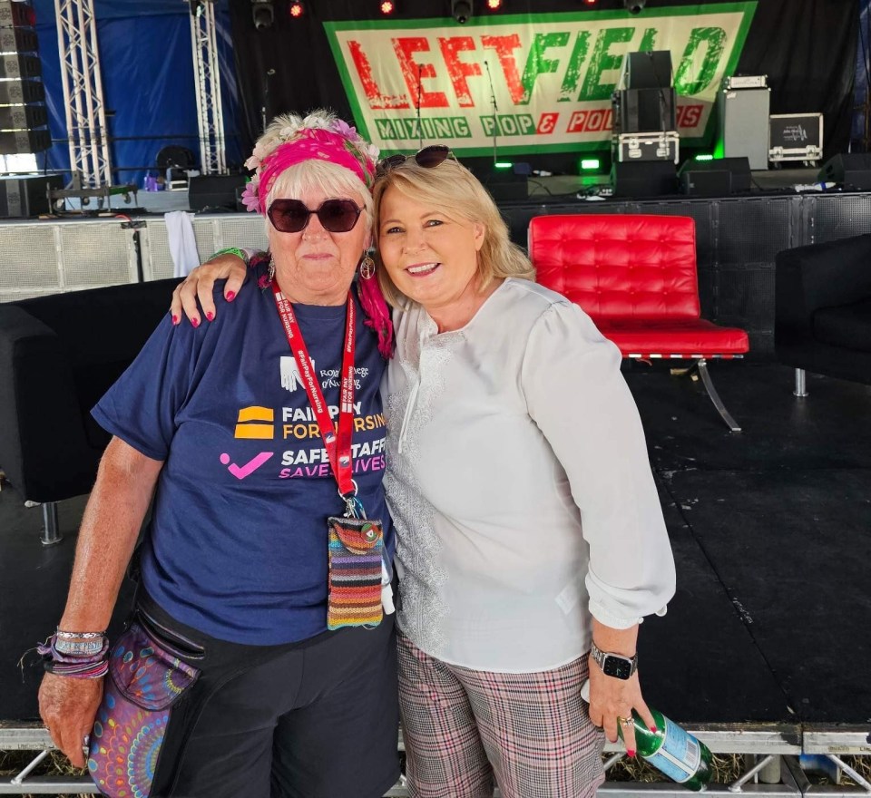 RCN general secretary Pat Cullen told revellers at Glastonbury 'nurses will strike again'