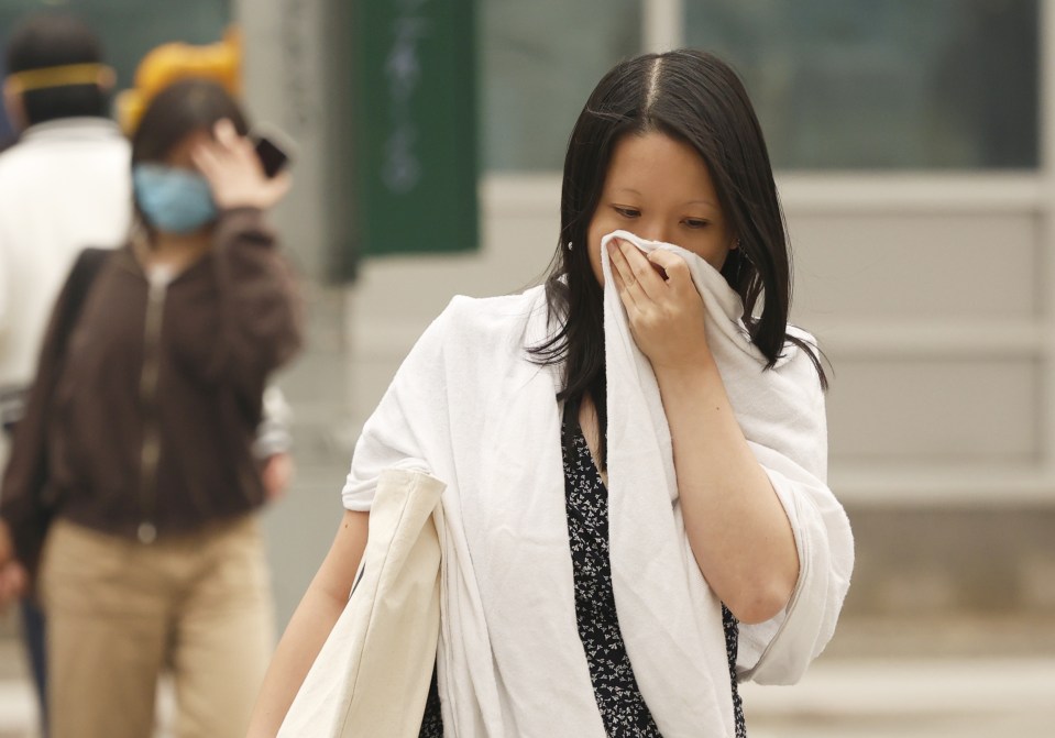 Some people have made use of clothing to keep their face and mouth covered