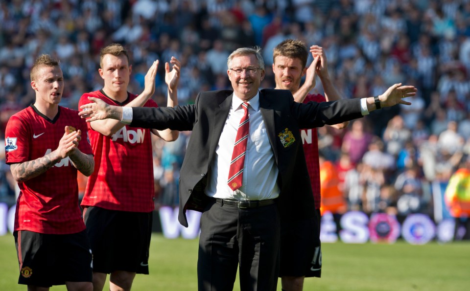 Sir Alex Ferguson waved goodbye to Man Utd after a 5-5 thriller at West Brom