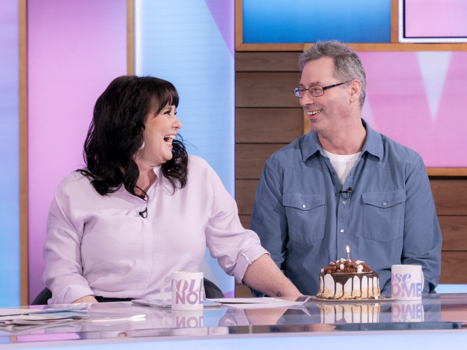 Coleen Nolan with her other half Michael Jones