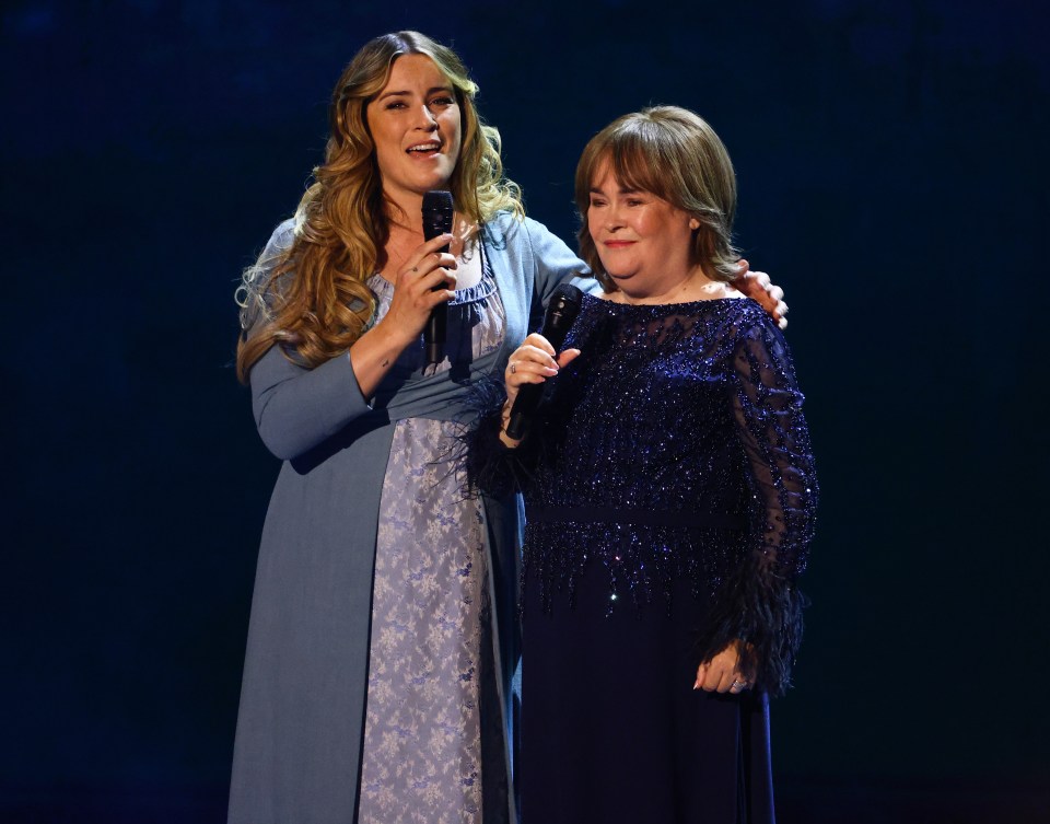 Lucie and Susan performed I Dream A Dream