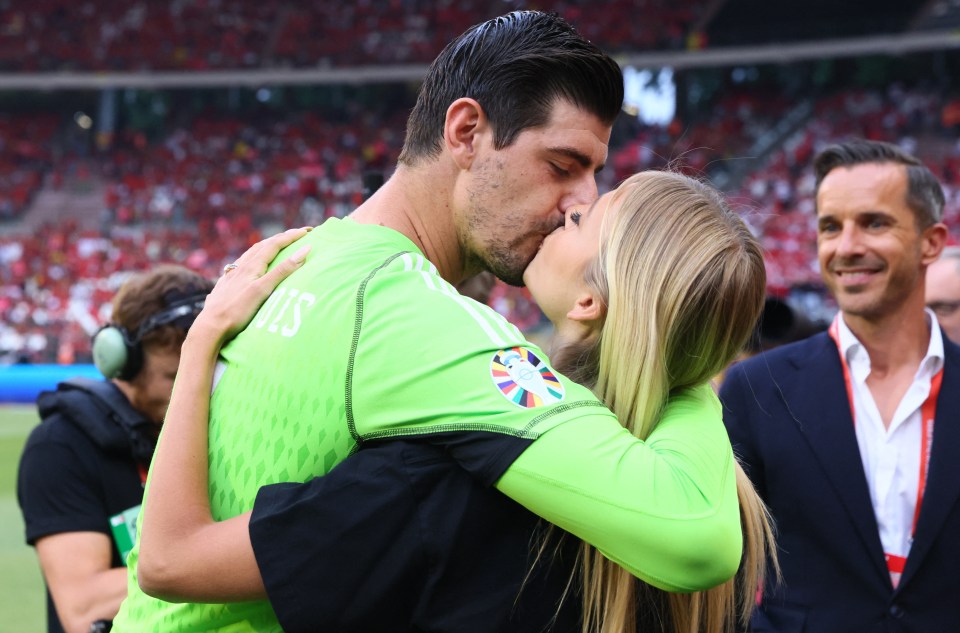 Courtois will marry Gerzig in France next week