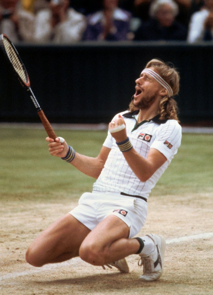 Bjorn Borg won five Wimbledon Championships prior to his initial shock retirement aged 26