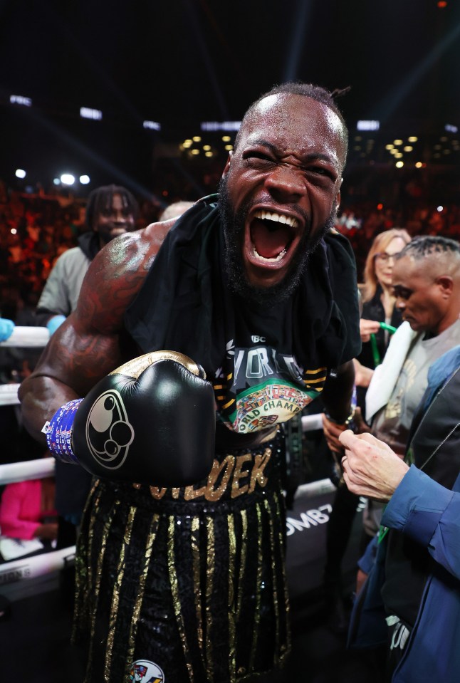 Deontay Wilder is in talks to fight Anthony Joshua