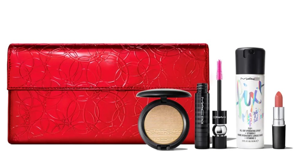 DEAL OF THE DAY</p>
<p>CREATE a glam look with this Mac Loves Edit kit including favourites for eyes, lips and face in a make-up bag. The set is individually worth £101 but you can get it for £50 from Lookfantastic.com.</p>
<p>SAVE: £51