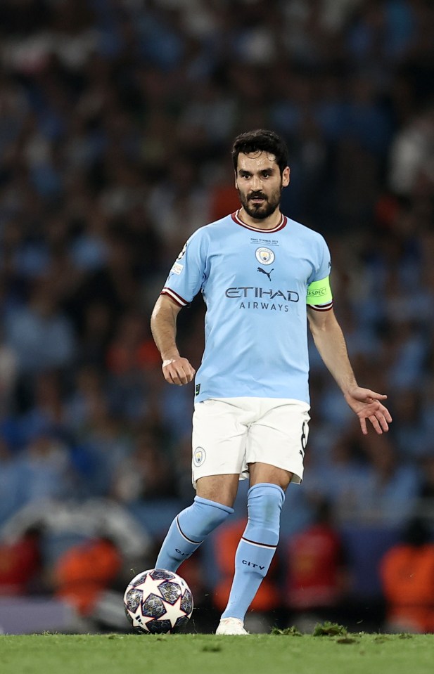 Gundogan is available on a free transfer