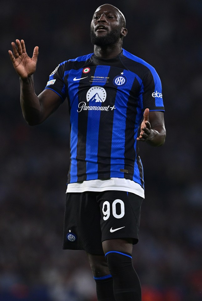 Romelu Lukaku, on loan at Inter from Chelsea, may be involved any Onana deal