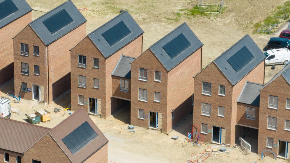 A developer is knocking down 36 new homes on a housing estate in Cambridge