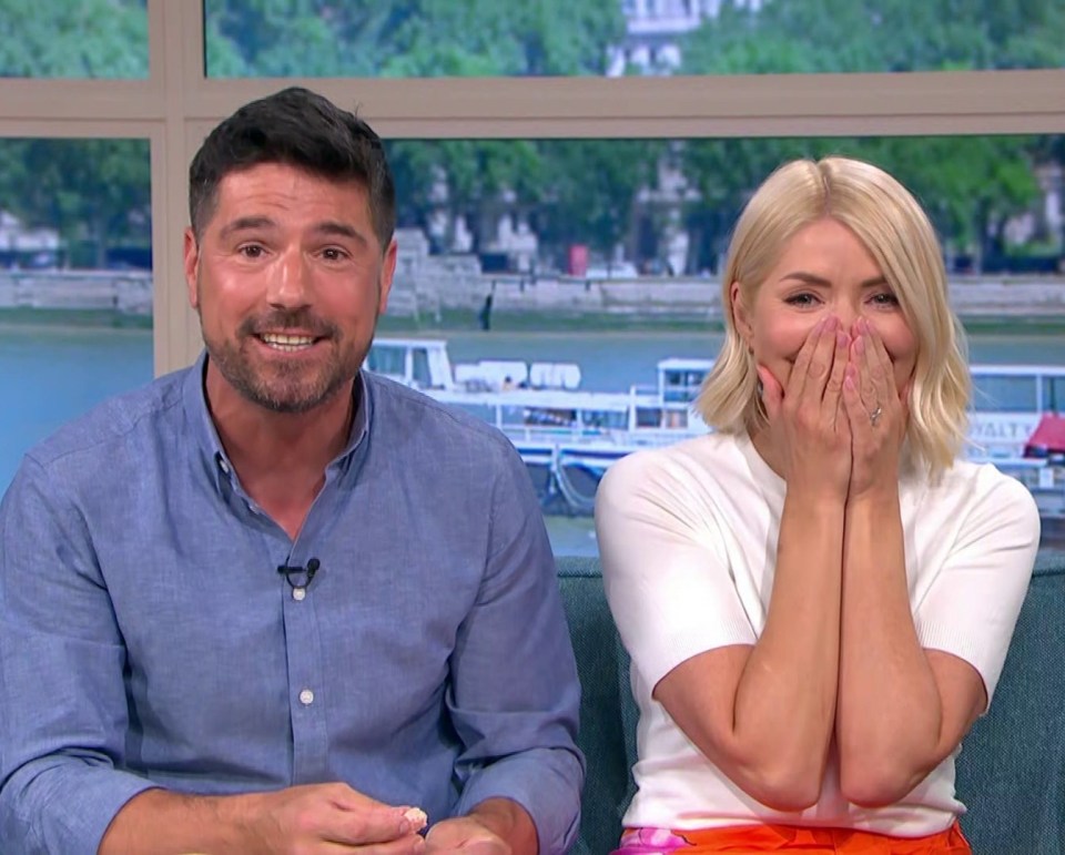 Craig Doyle and Holly Willoughby are hosting This Morning today