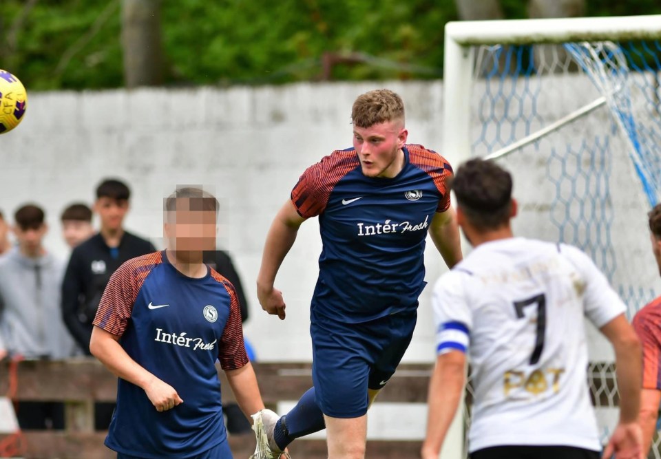 The footballer was described as a 'true gent' by his heartbroken pals