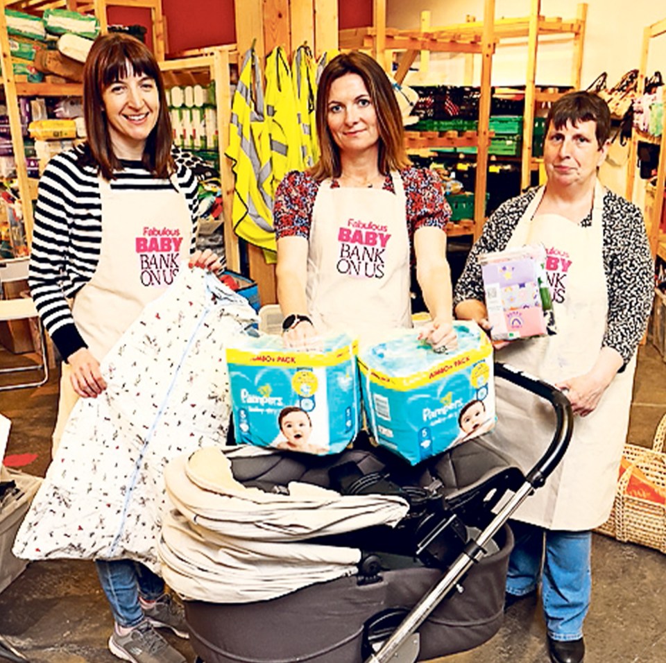 The staff at the Leeds Baby Bank have an infectious attitude which makes you want to muck in and help