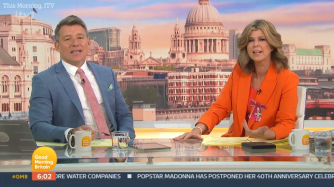 Kate Garraway has spilled the beans on her MBE ceremony