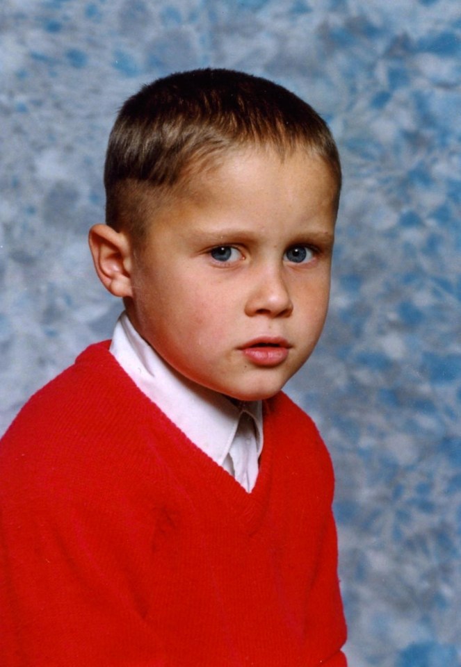 FXWX45 FILE PIC: Peterborough, UK. November 28 1994. Collect picture shows six year old Rikki Neave who was murdered in 1994 in Peterborough,Cambs,UK. The police announced today they have arrested a man on suspicion of murdering a six-year-old boy more than 20 years ago. Cold case detectives have arrested a man on suspicion of murdering a six-year-old boy more than 20 years ago. Rikki Neave was last seen leaving his home on the Welland estate in Peterborough to go to school on November 28 1994. His naked body was found in nearby woodland the following day. Credit: Geoffrey Robinson/Alamy Live News