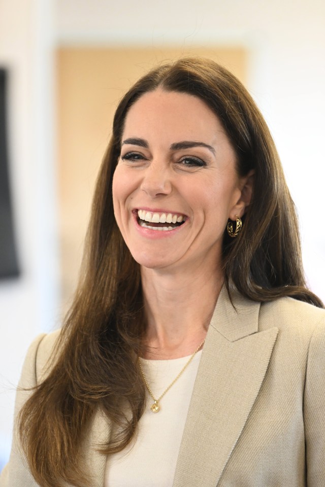 WINDSOR, ENGLAND - APRIL 24: Catherine, Princess of Wales during a visit to The Baby Bank on April 24, 2023 in Windsor, England. (Photo by Jeremy Selwyn - WPA Pool/Getty Images)