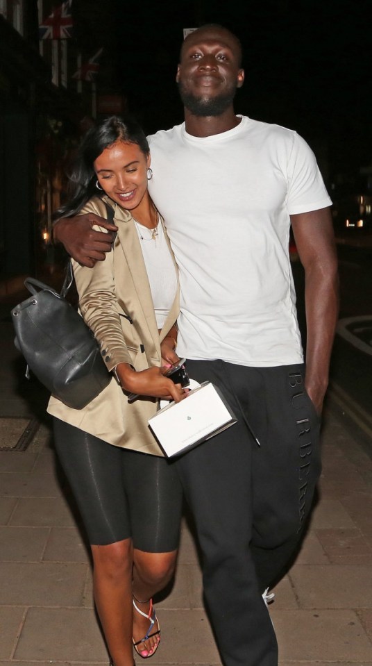 She was previously in a five-year relationship with rapper Stormzy