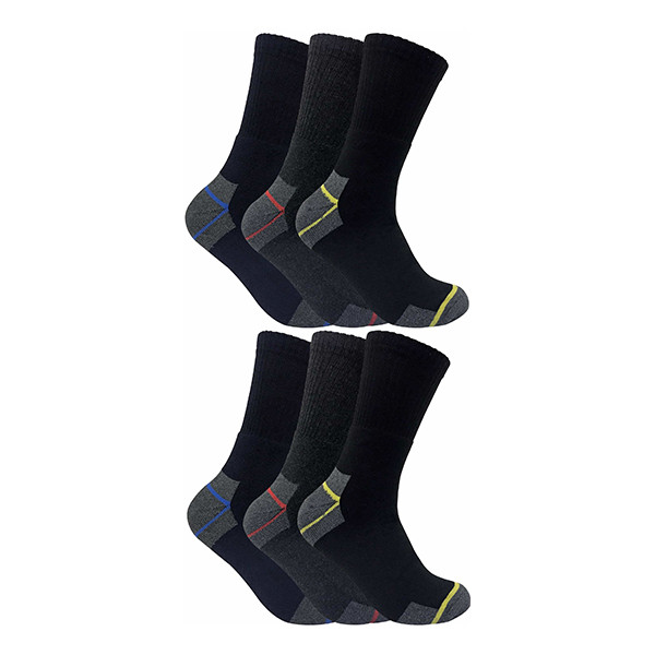 Mens Ultimate Cotton Work Socks for Steel Toe Boots