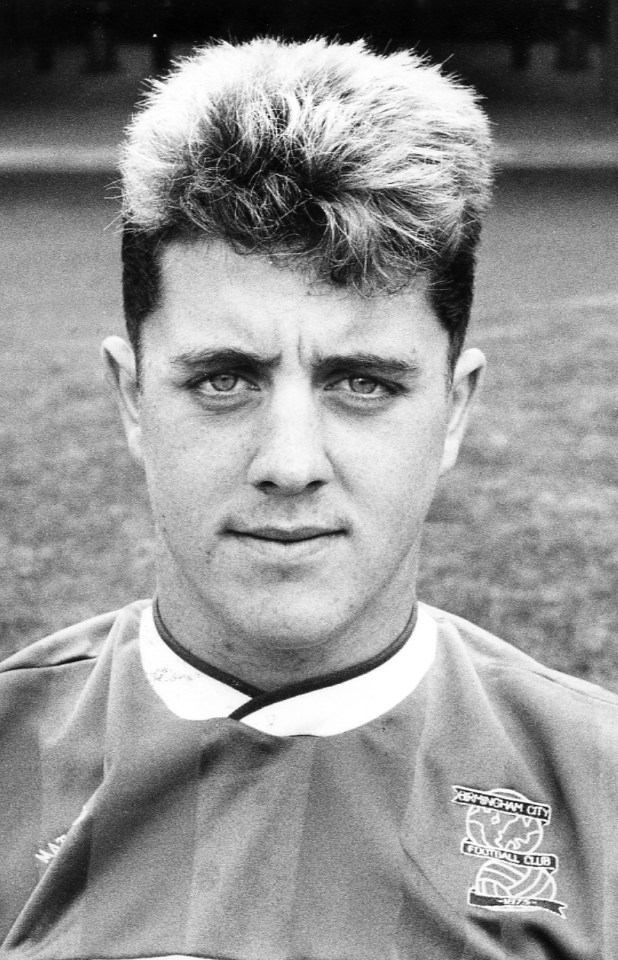 A young Julian at Birmingham City in 1986