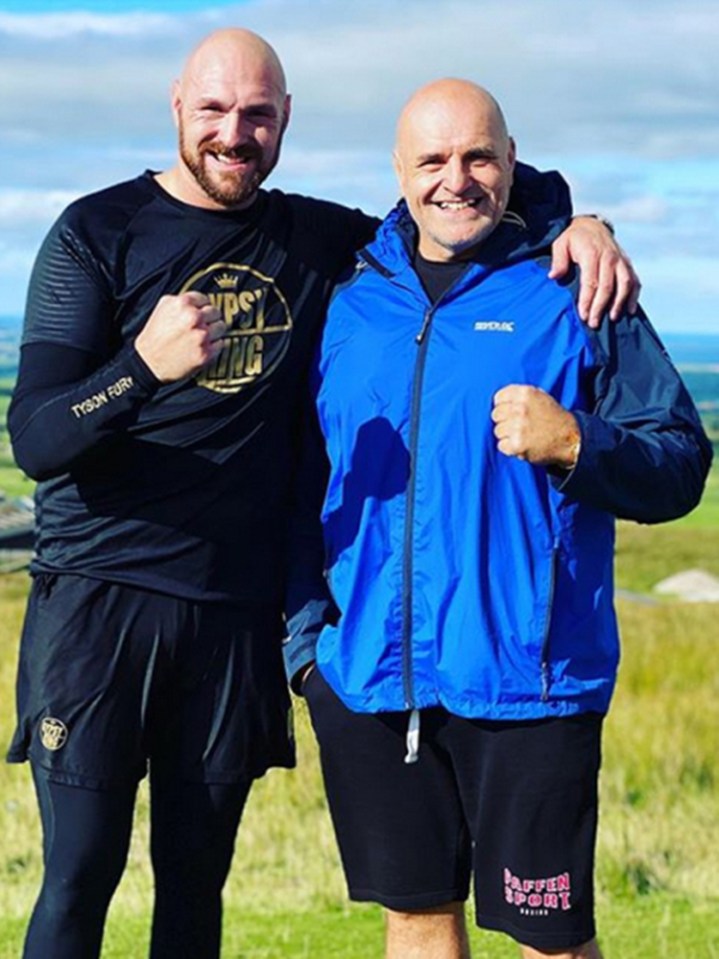 Tyson Fury’s dad John turned down his son’s offer of a Rolls- Royce — because he preferred his old VW Golf