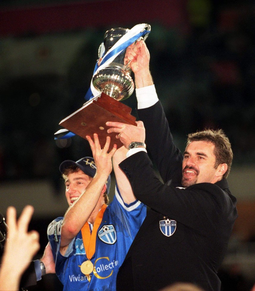 Postecoglou would return to South Melbourne as coach and win two national championships