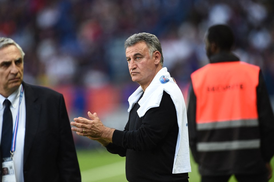 Christophe Galtier has been sacked as PSG boss