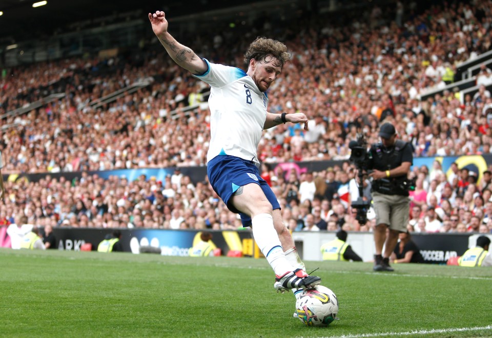 On the same day Tom captained England's team at Soccer Aid