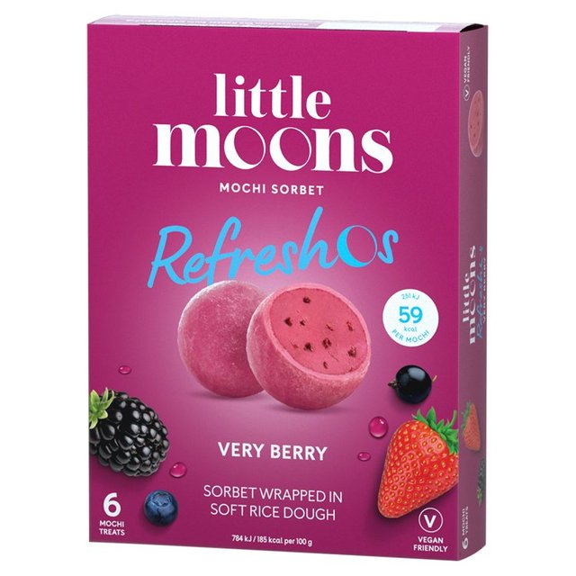 A pack of Little Moons Mochi is £4 at Ocado