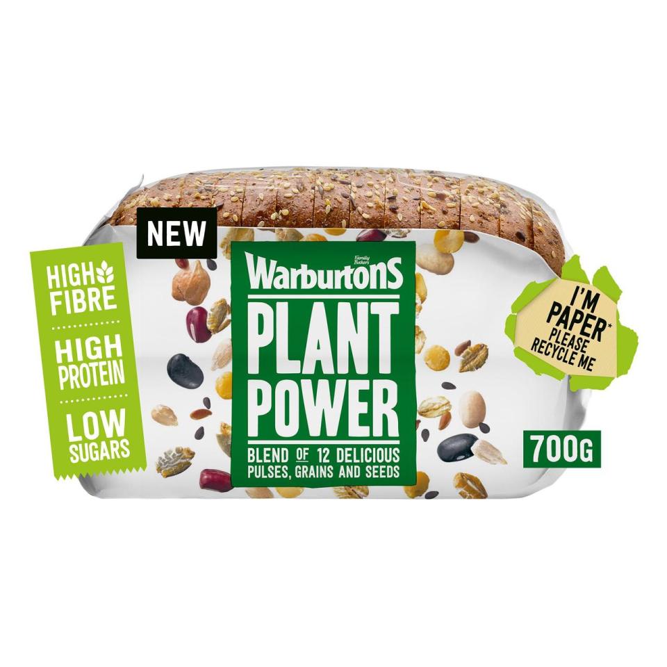 Warburtons Plant Power Seeded Loaf is a great option, Priya said