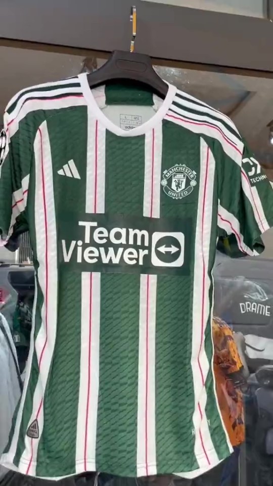 Manchester United's leaked away shirt has been labelled 'atrocious' by fans