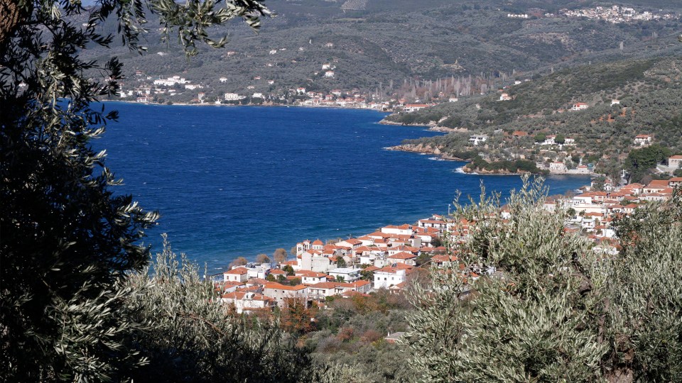 The man was found dead in Pelion in northern Greece