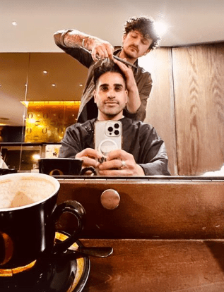 Dr Ranj enjoyed a hair transformation