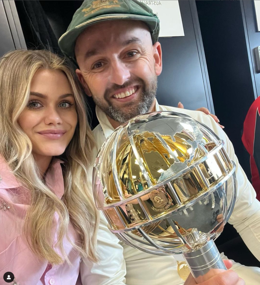 Nathan Lyon was able to lean on Emma when he made a mistake in the 2019 Ashes