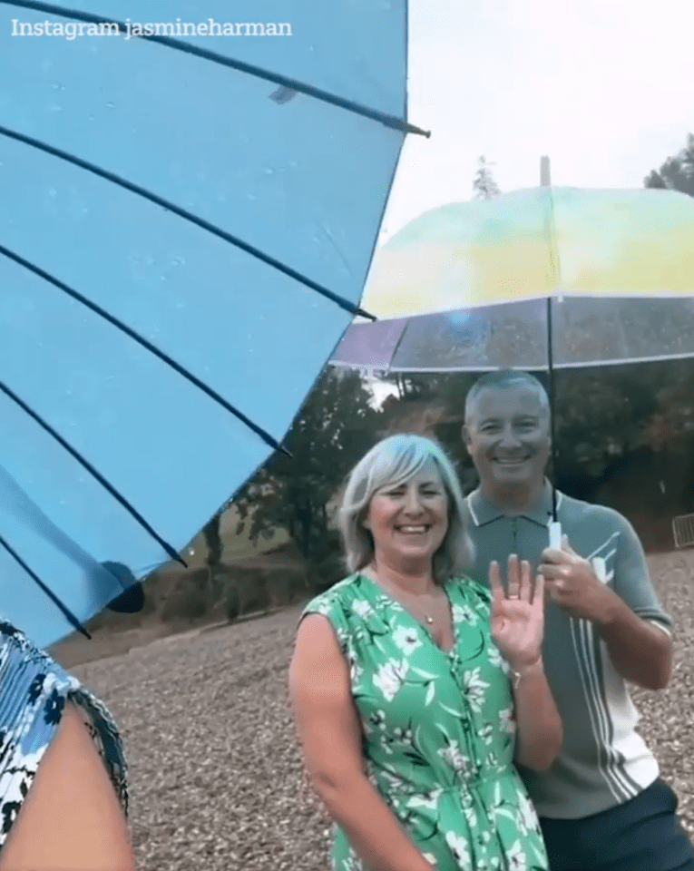 Jill and Ronnie didn’t let the rain put them off the hunt for their dream home abroad