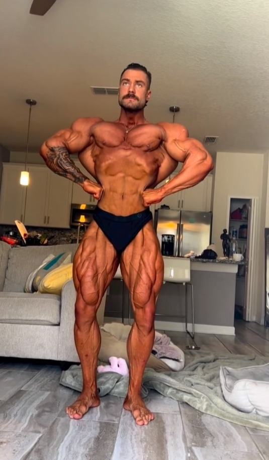 **Pictured: Bodybuilder Chris Bumstead , Classic Physique Mr. Olympia x3, Owner: @cbumfitness & @getrawnutrition, @Revive_MD @YoungLA, @GETRAWNUTRITION CRUNCH TIME  I began weightlifting at 14 - people are shocked by my bodybuilding transformation as a teen before I became Mr Olympia, Chris Bumstead Transformation & Evolution - Fitness & Bodybuilding Motivation, **TAKEN WITHOUT PERMISSION**,