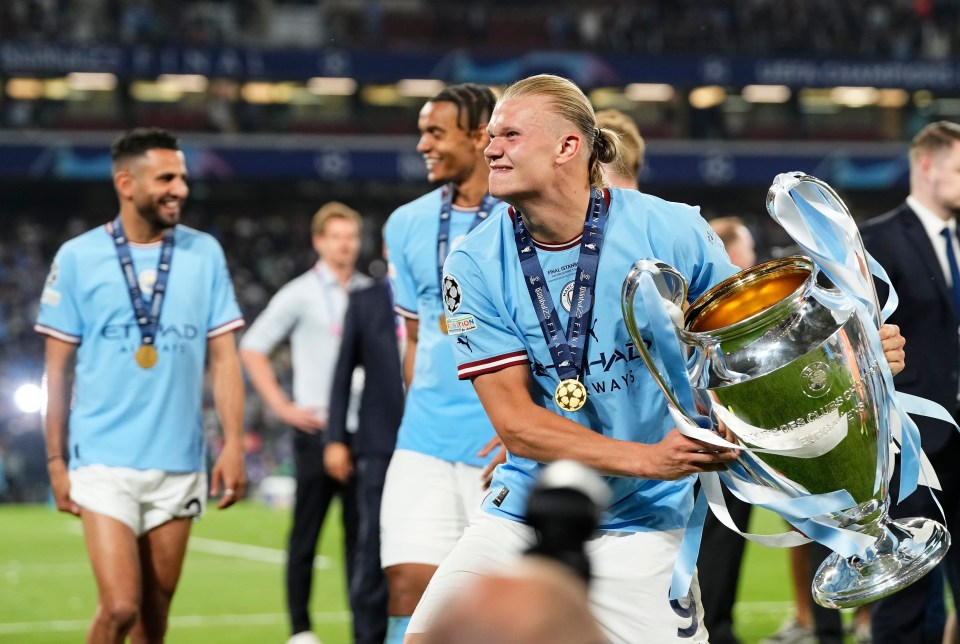 Manchester City beat Inter Milan to win the Champions League final