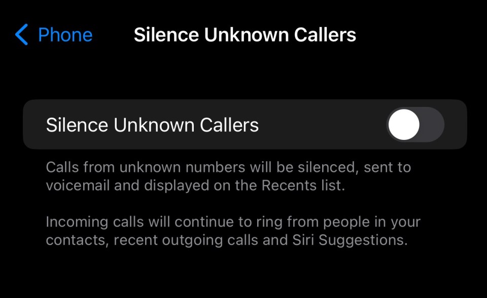 Stop 'No caller ID' calls ones and for all