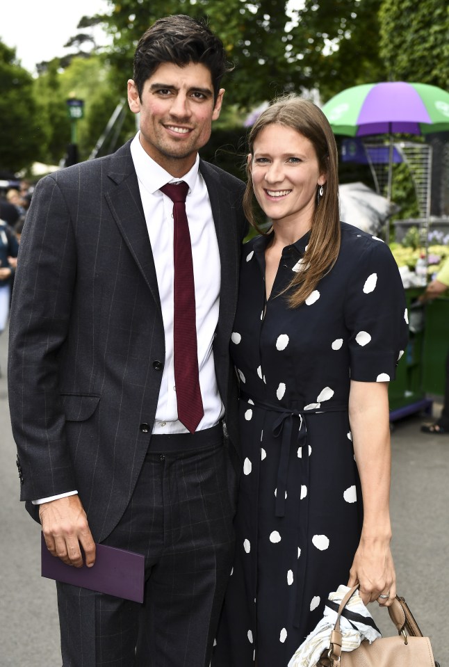 Alastair with wife Alice Hunt