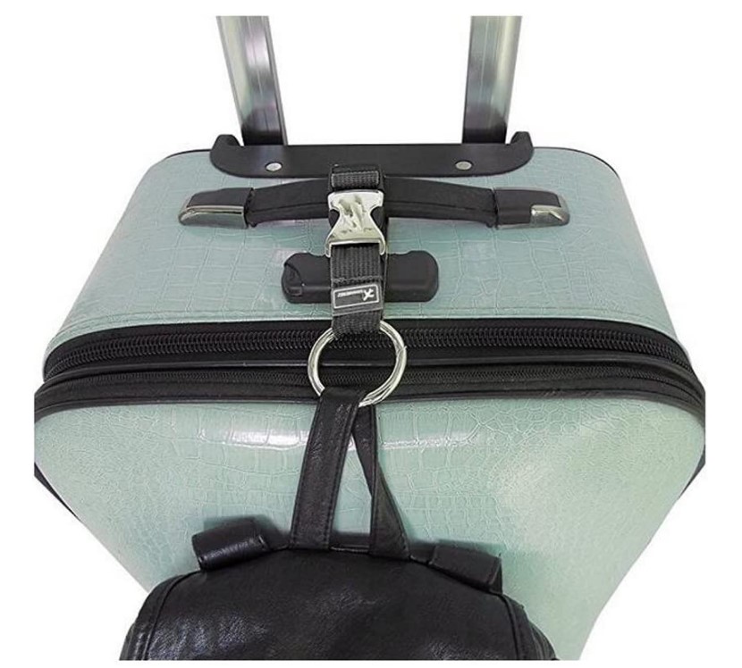 The Westonetek Add-A-Bag Luggage Strap has earned a stamp of approval from flight attendants