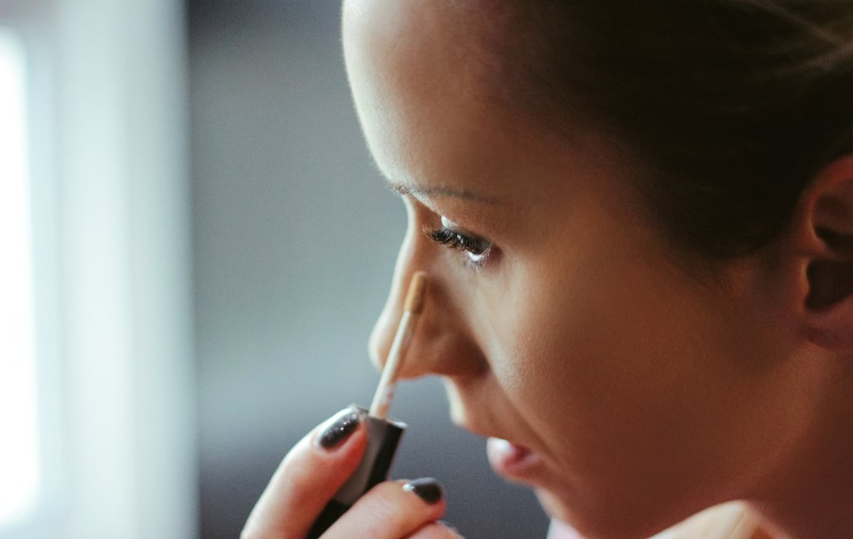 The concealer is perfect if you want to cover blemishes or dark circles