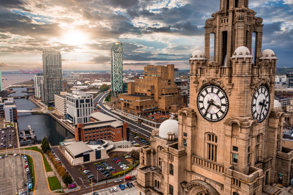 The Liver Building is another popular landmark that doubles up as American buildings