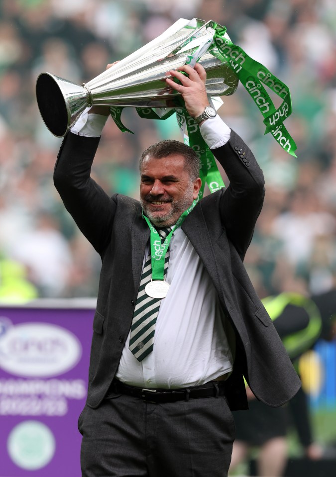 Back-to-back league titles in Scotland have cemented Postecoglou's reputation