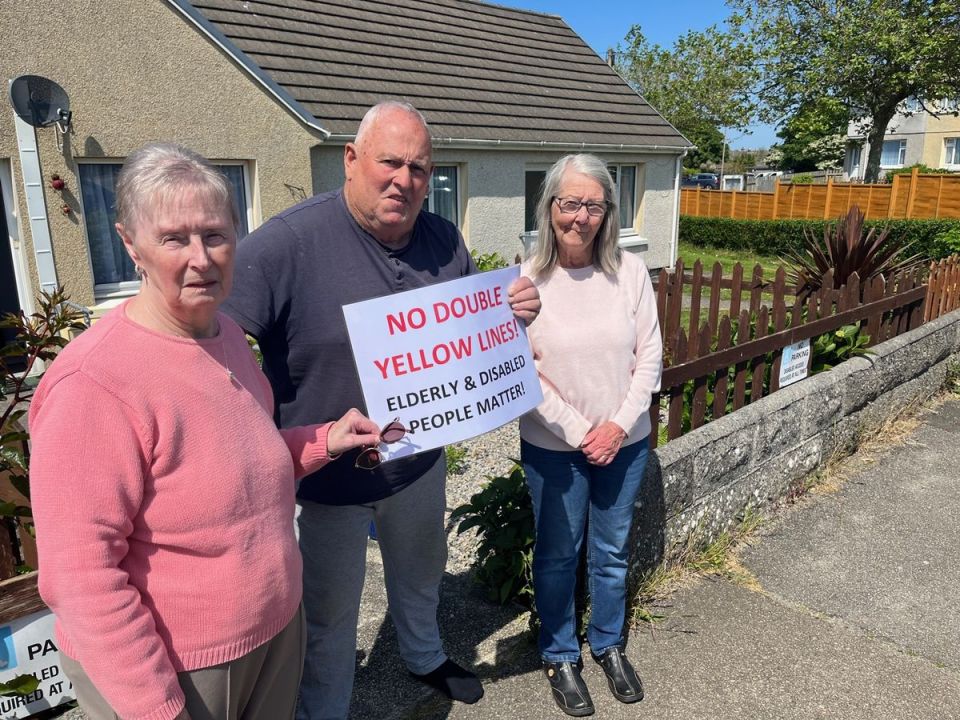 Iris Collier, David Ridgment and Audrey Colwill also live on Cranberry Road