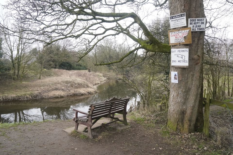 Nicola was last seen near a bench by the river