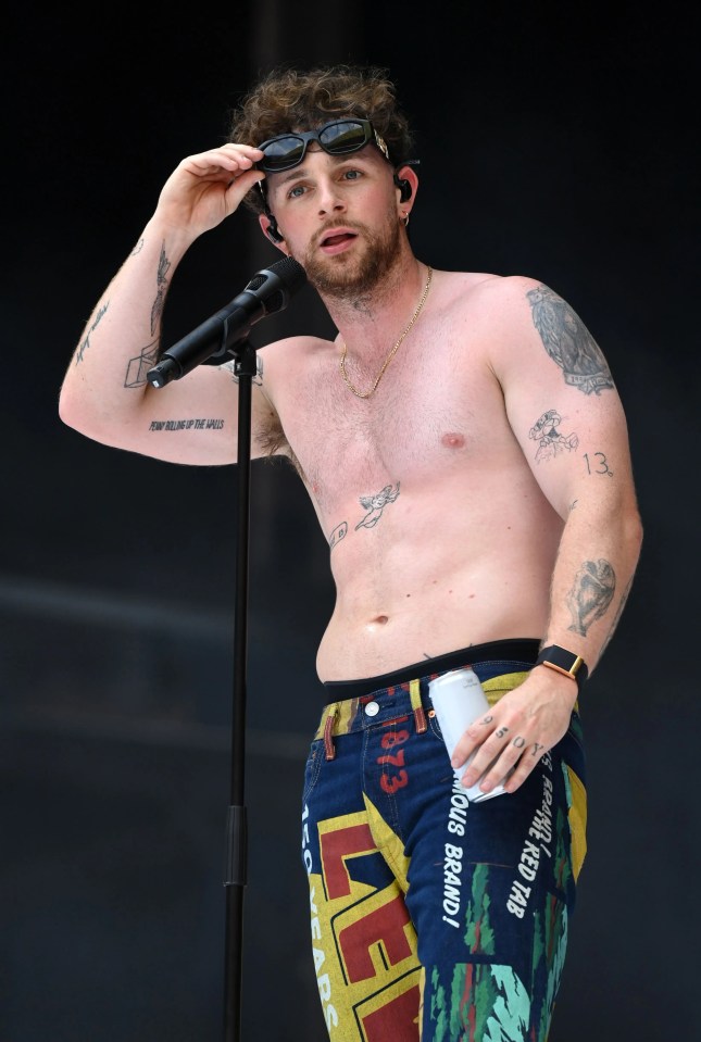 Tom Greennan said his 'body is battered' after performing at Capital’s Summertime Ball