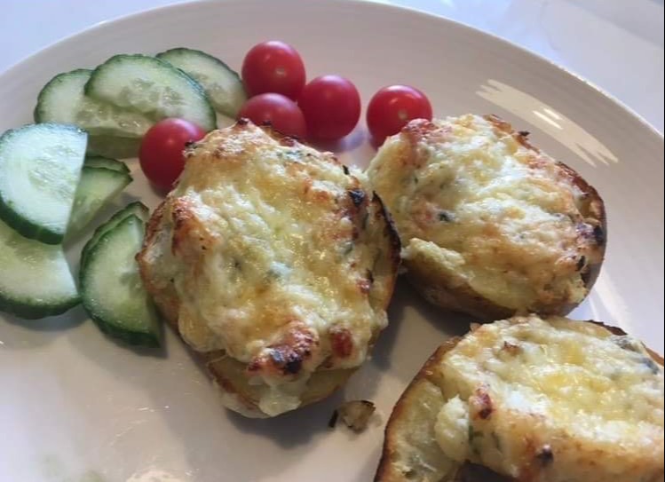 The thrifty mum used leftover potatoes to make a tasty dish