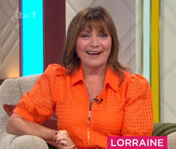 Helen got the news ITV's Lorraine