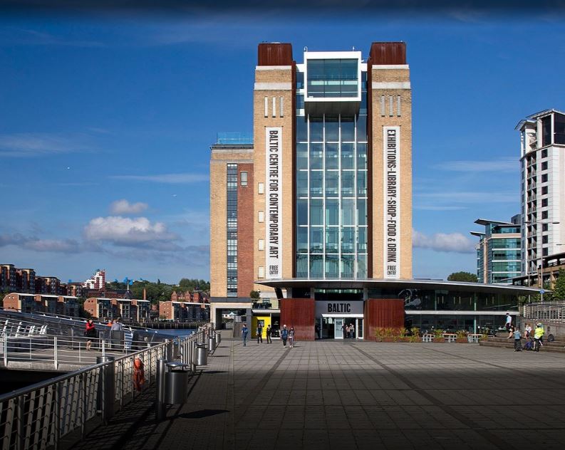 The Baltic Flour Mill is a constantly changing art gallery and exhibition space